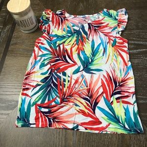NWOT Attention Floral Top